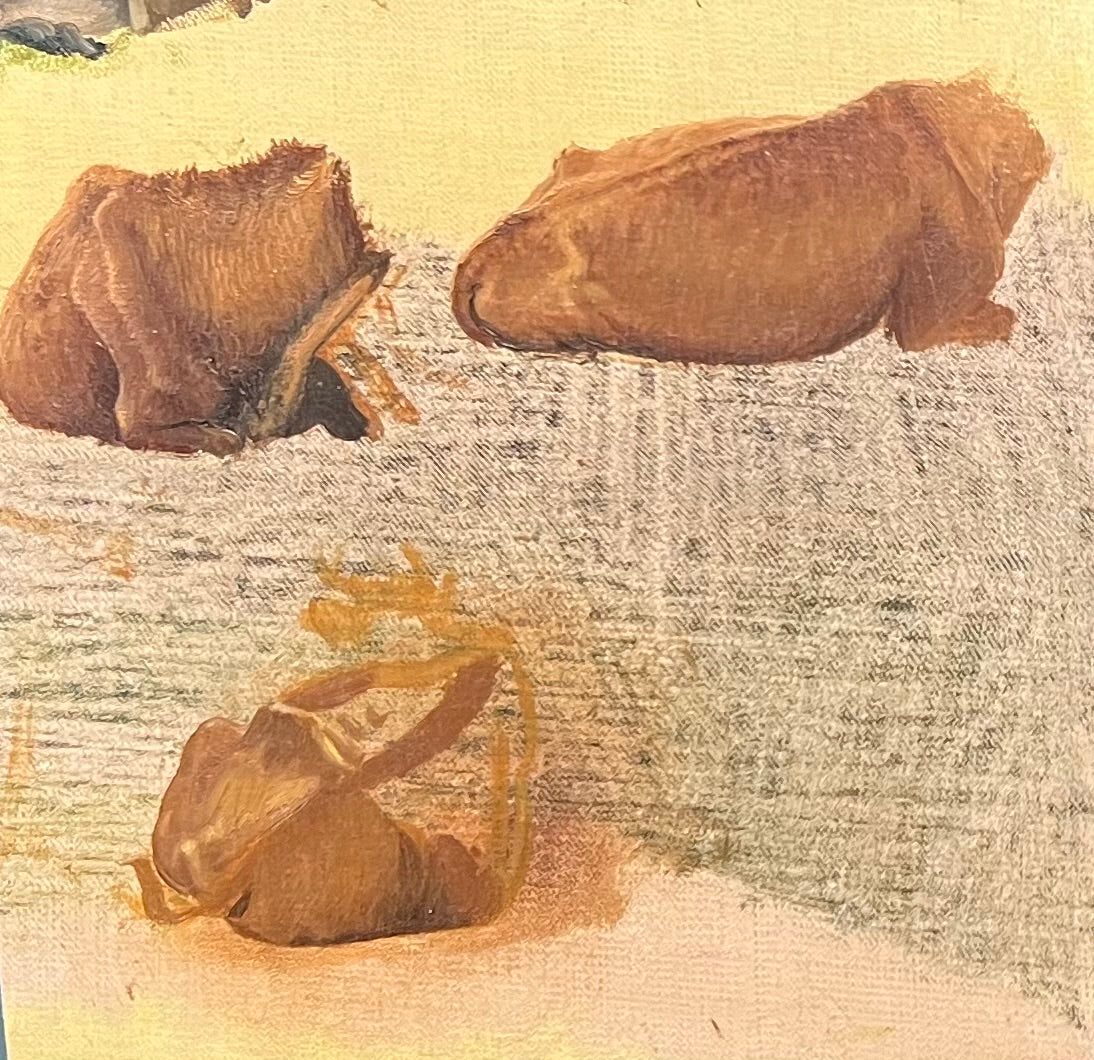 Niels Skovgaard. Study of cows