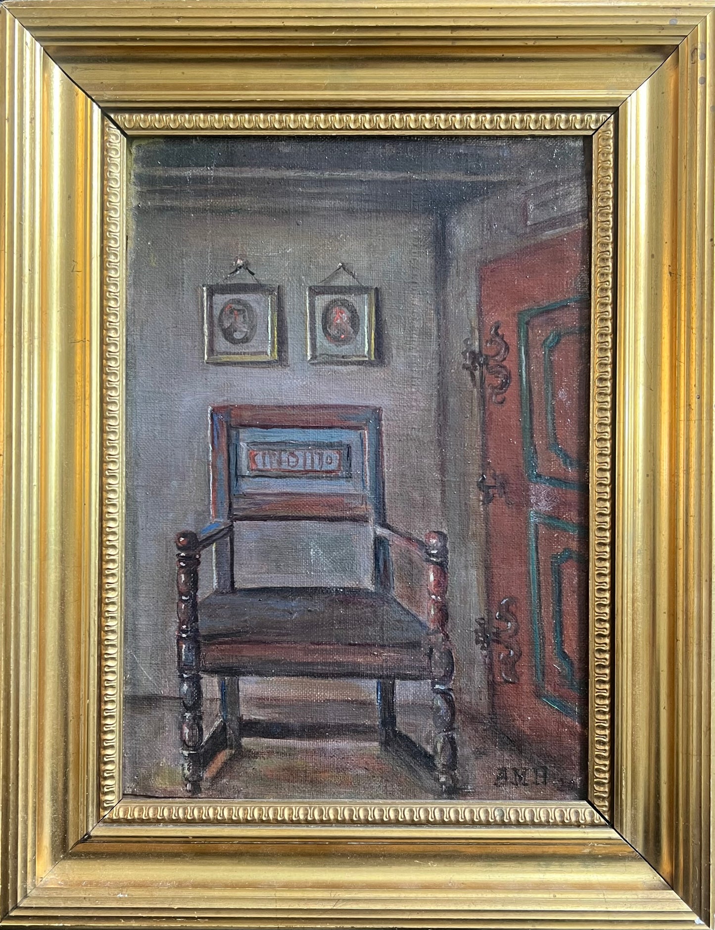 Ane Marie Hansen. Interieur, 1920