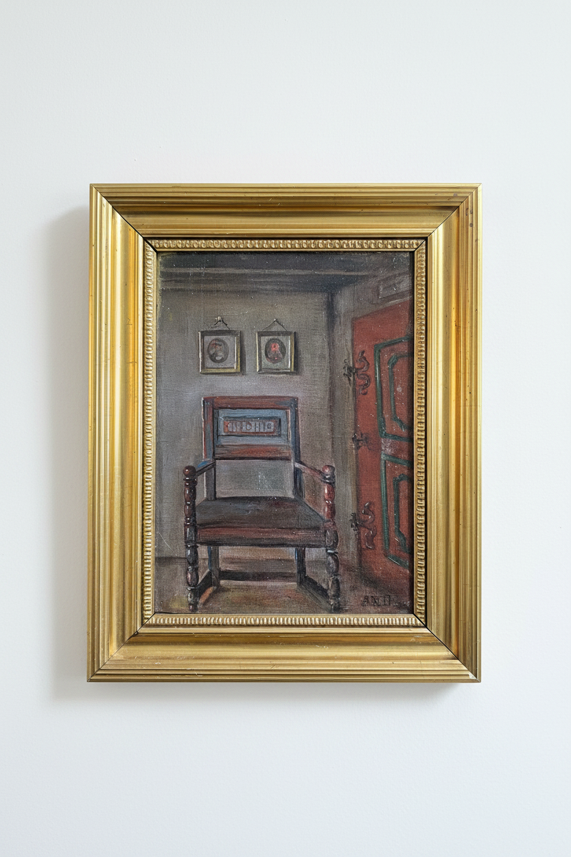 Ane Marie Hansen. Interieur, 1920