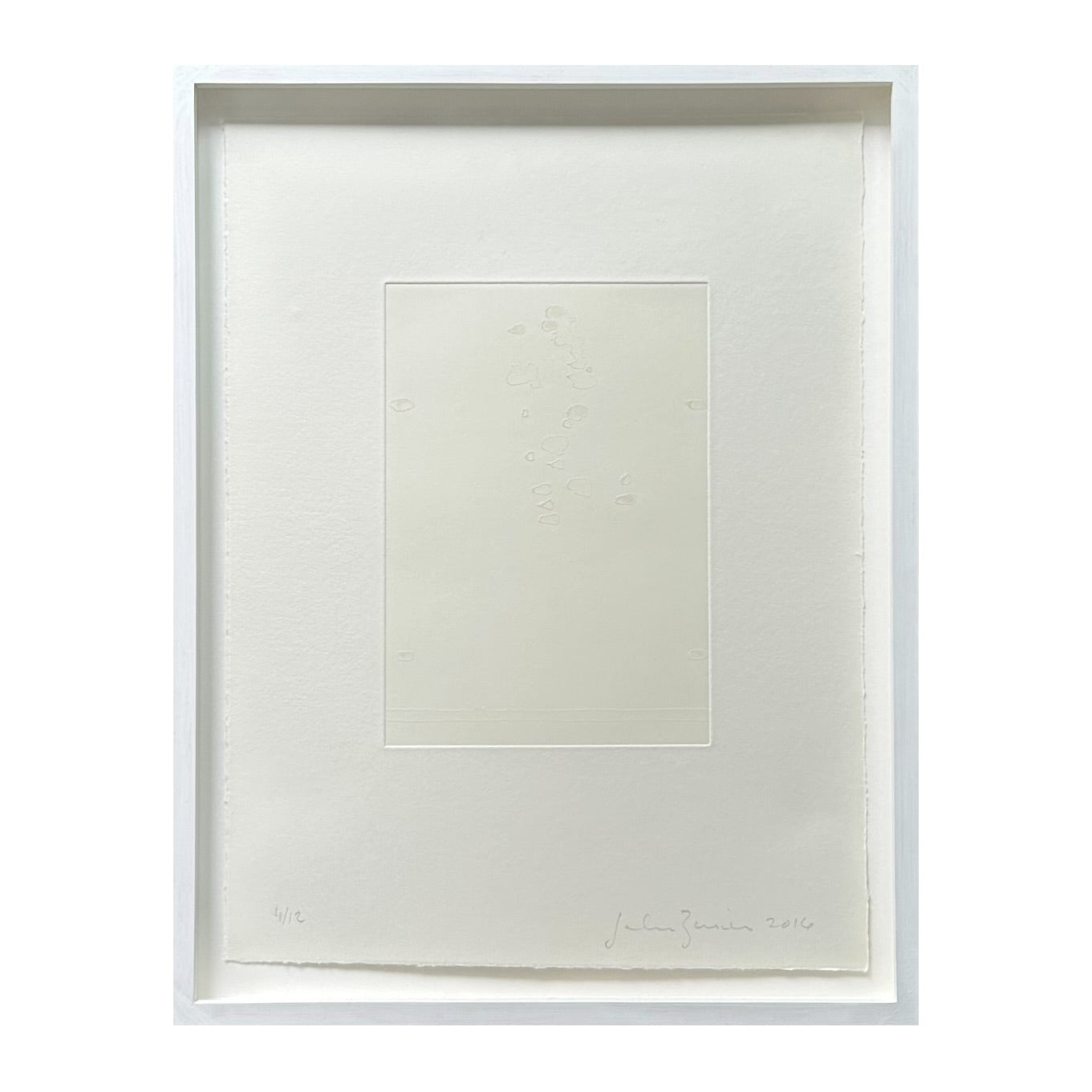John Zurier. “Summer Book white open bite”, 2016