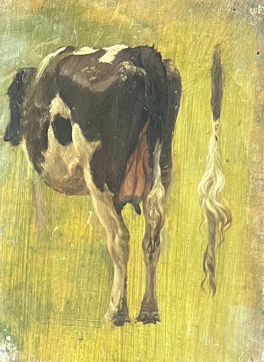 Niels Skovgaard. Study of a cows tail
