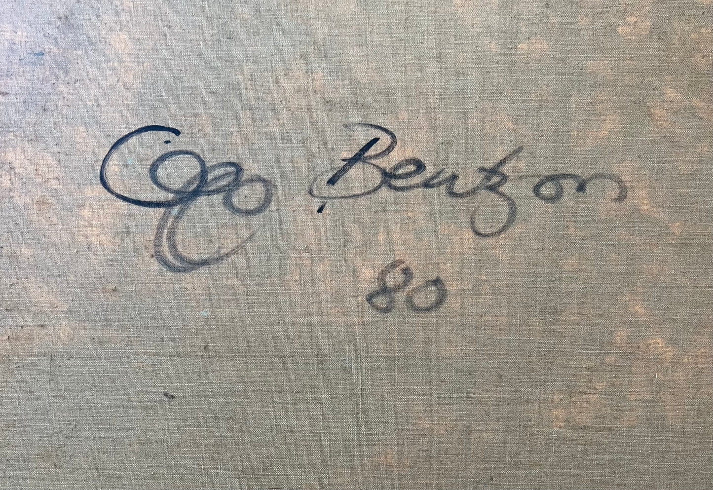 Viggo Bentzon. Composition, 1980