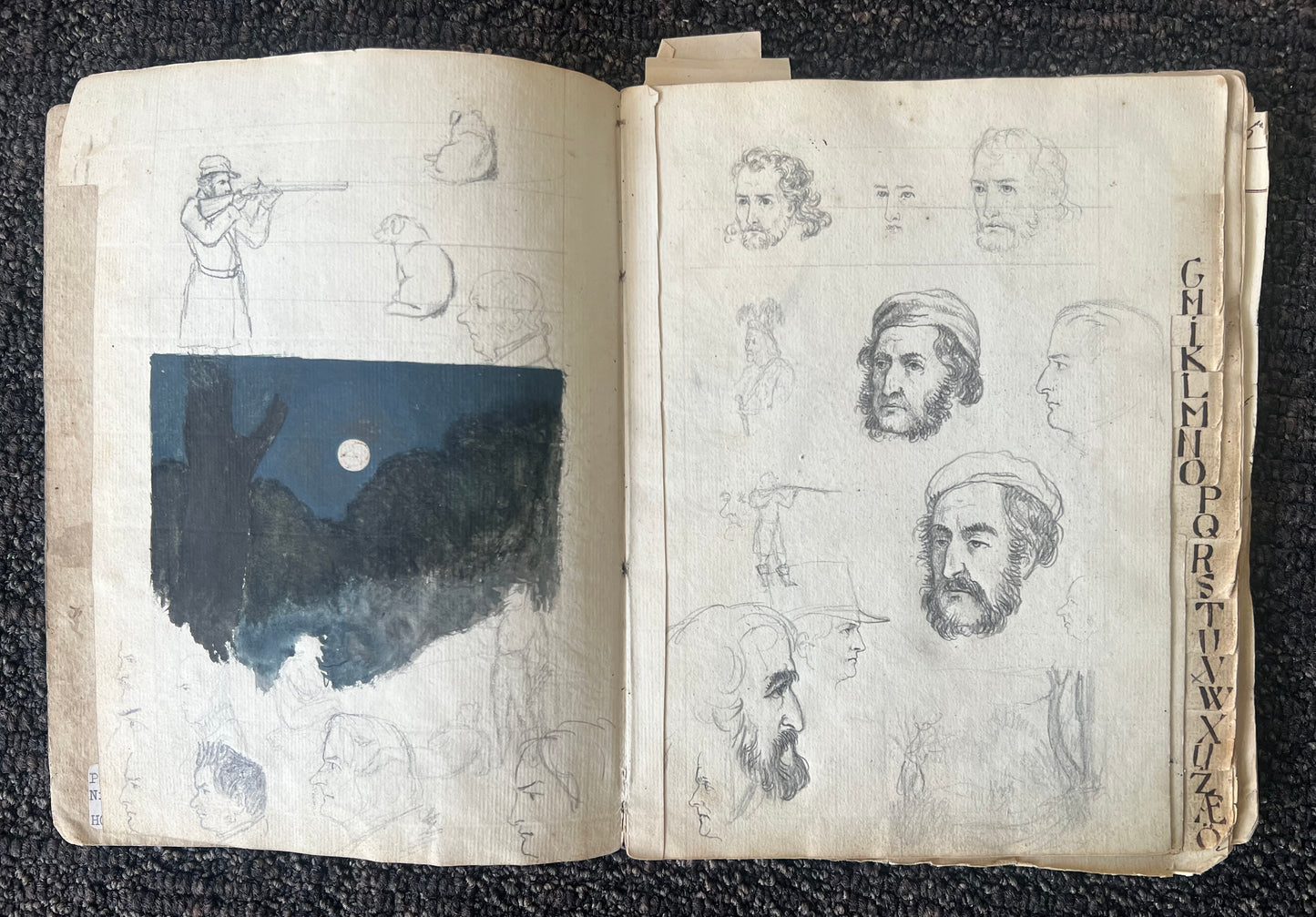 P. C. Skovgaard. Sketchbook, 1830/40’s
