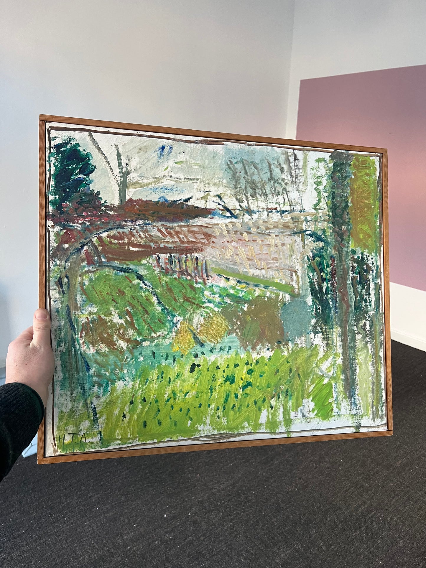 Hanne Torpe Alkærsig. Landscape, 1975