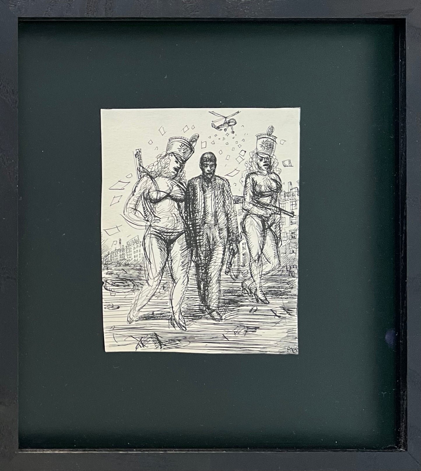 Palle Nielsen. “Antikrigserie”, 1952