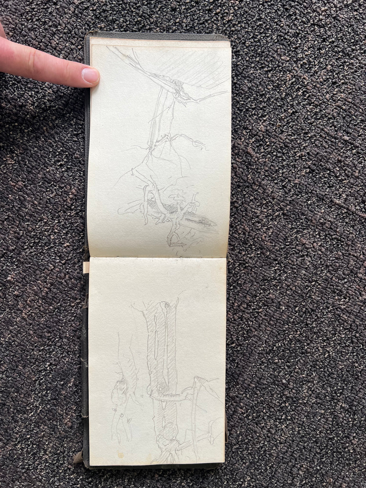 Niels Skovgaard. Sketchbook