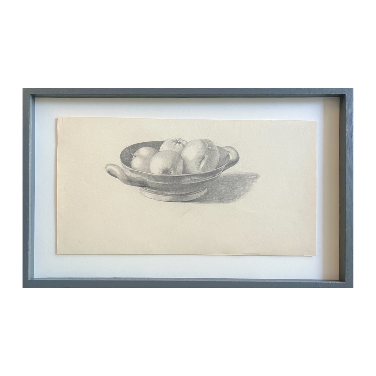 Georgia Skovgaard. Study of apples in a bowl