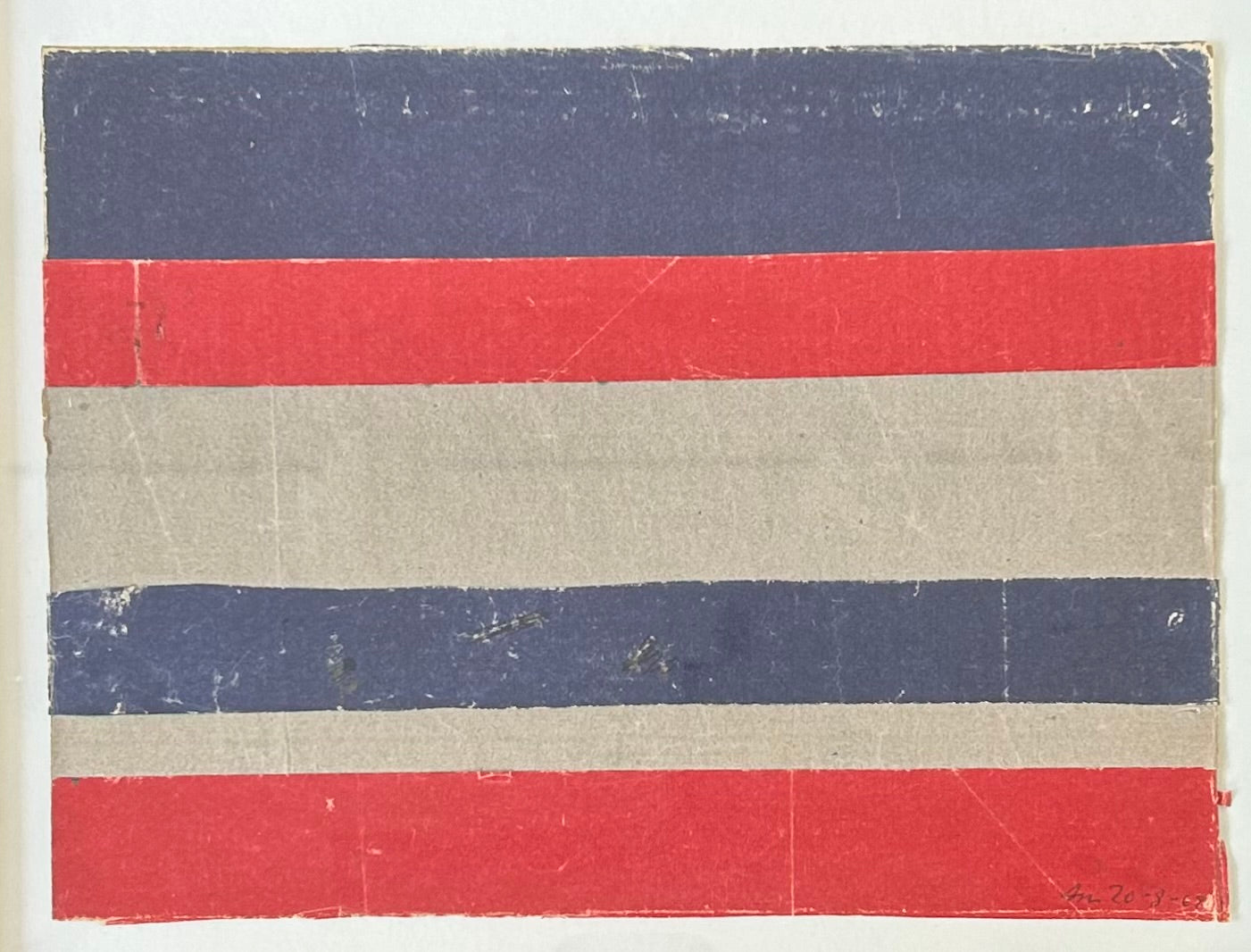 Albert Mertz. “Striber II”, 1969