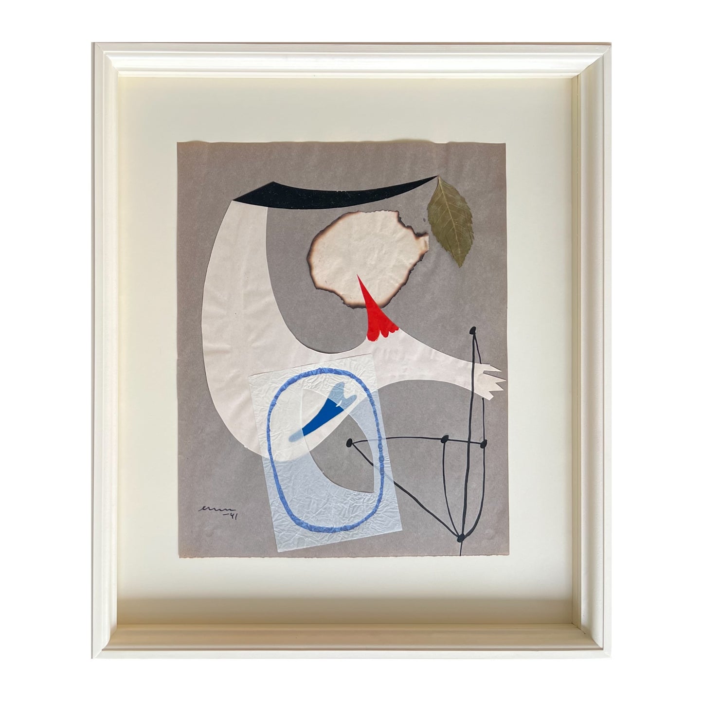 Egon Møller-Nielsen. Collage, 1941