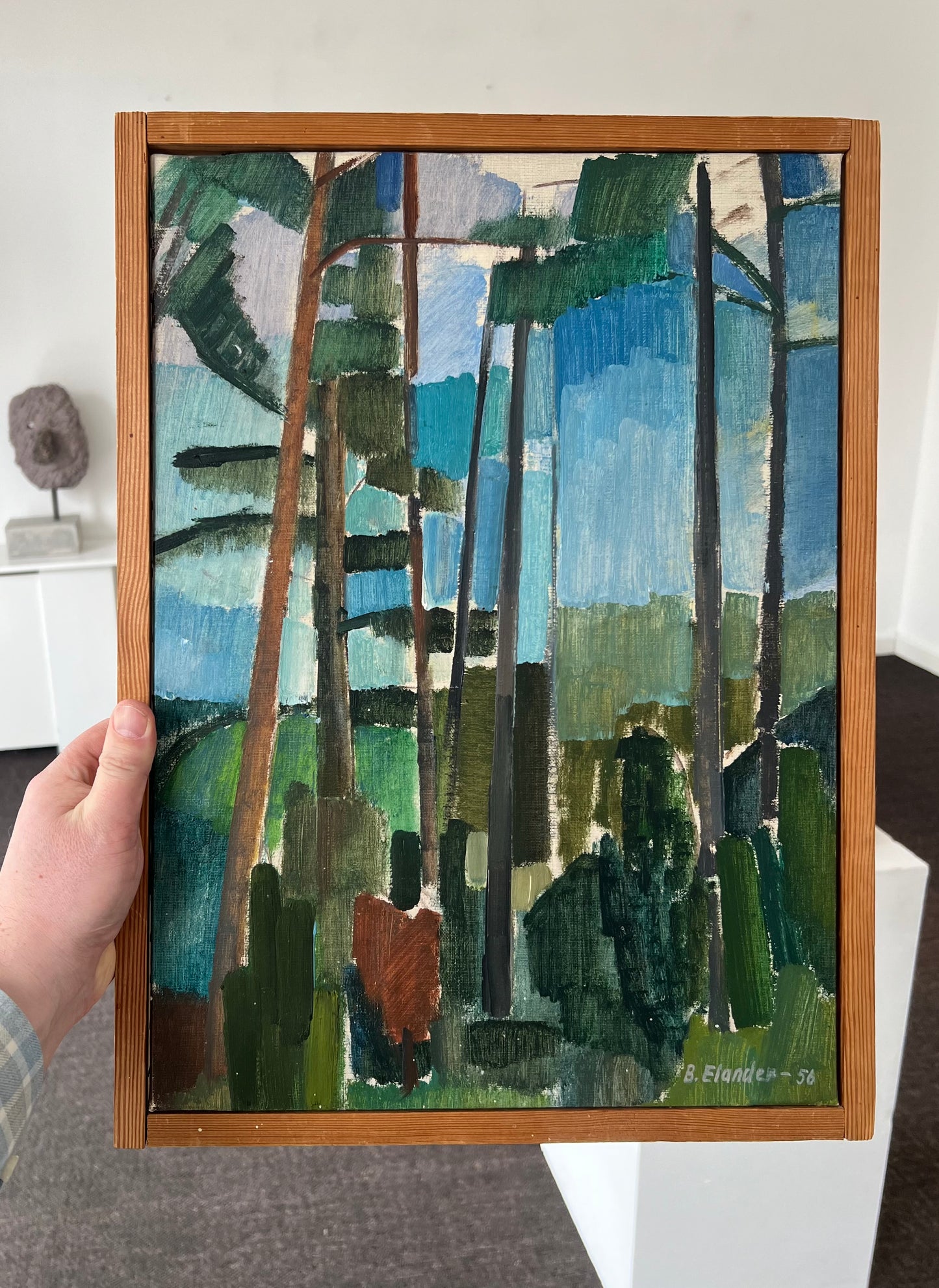 Brita Lönnberg-Elander. “Furustammar”, 1956