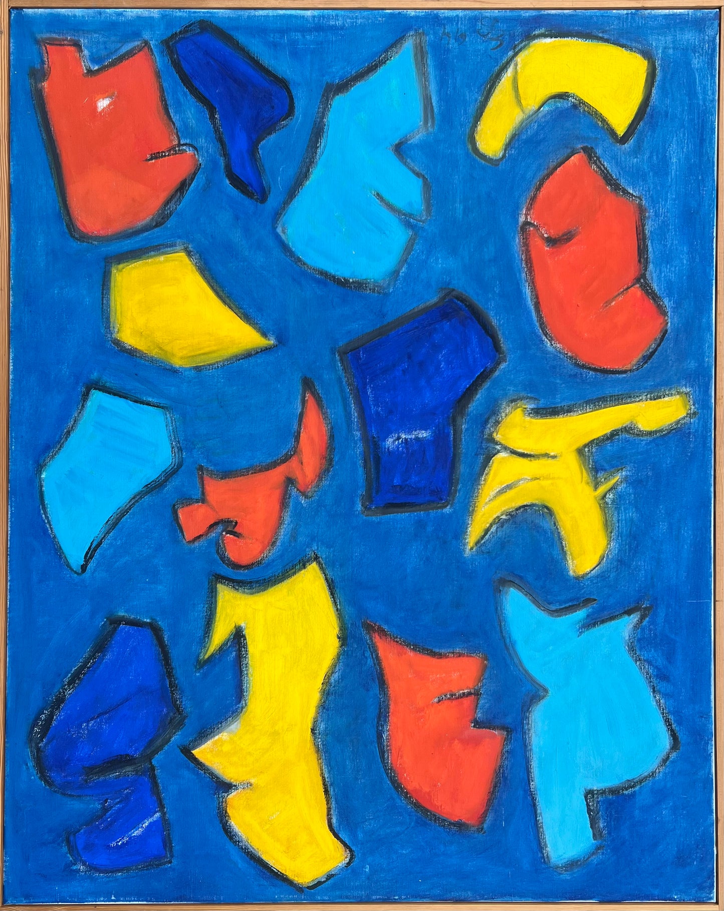 Eva Beyer. “Flydende former”, 1994