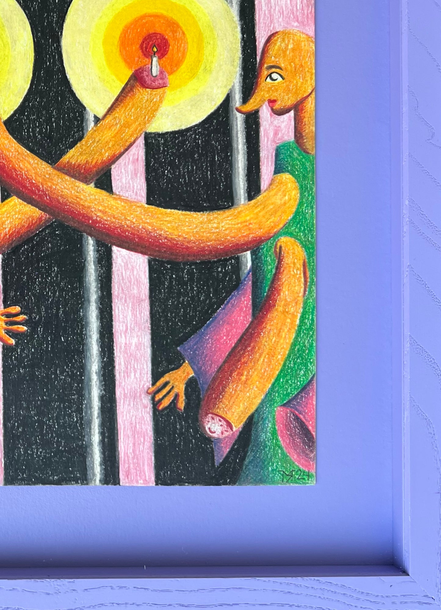 Mette Rasmussen. “Bære lys I”, 2024