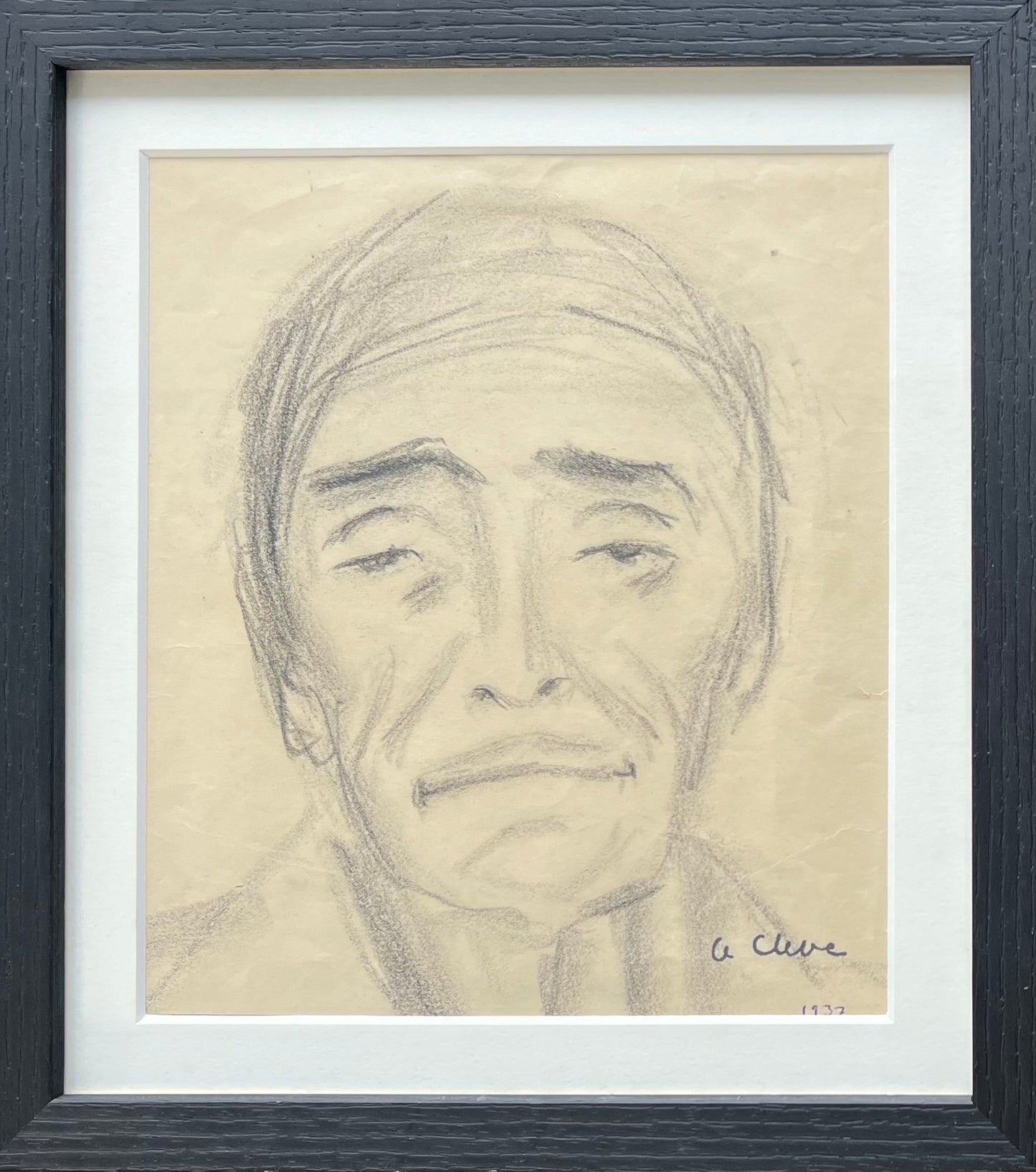 Agnes Cleve. Portrait, 1937