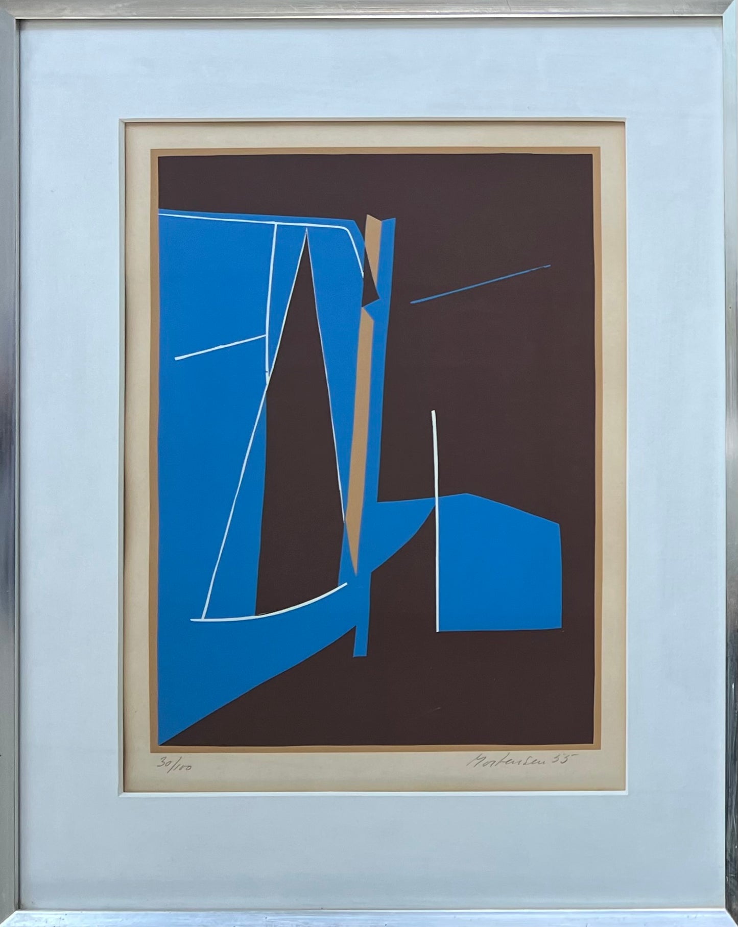 Richard Mortensen. Composition, 1955