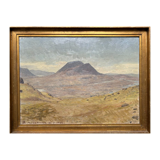 Niels Skovgaard. “Sølen set fra Mjovakletten”, 1922