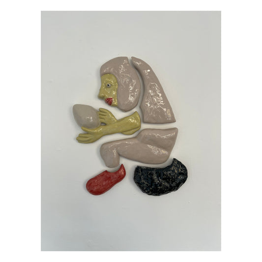 Mette Rasmussen. “The egg”, 2025