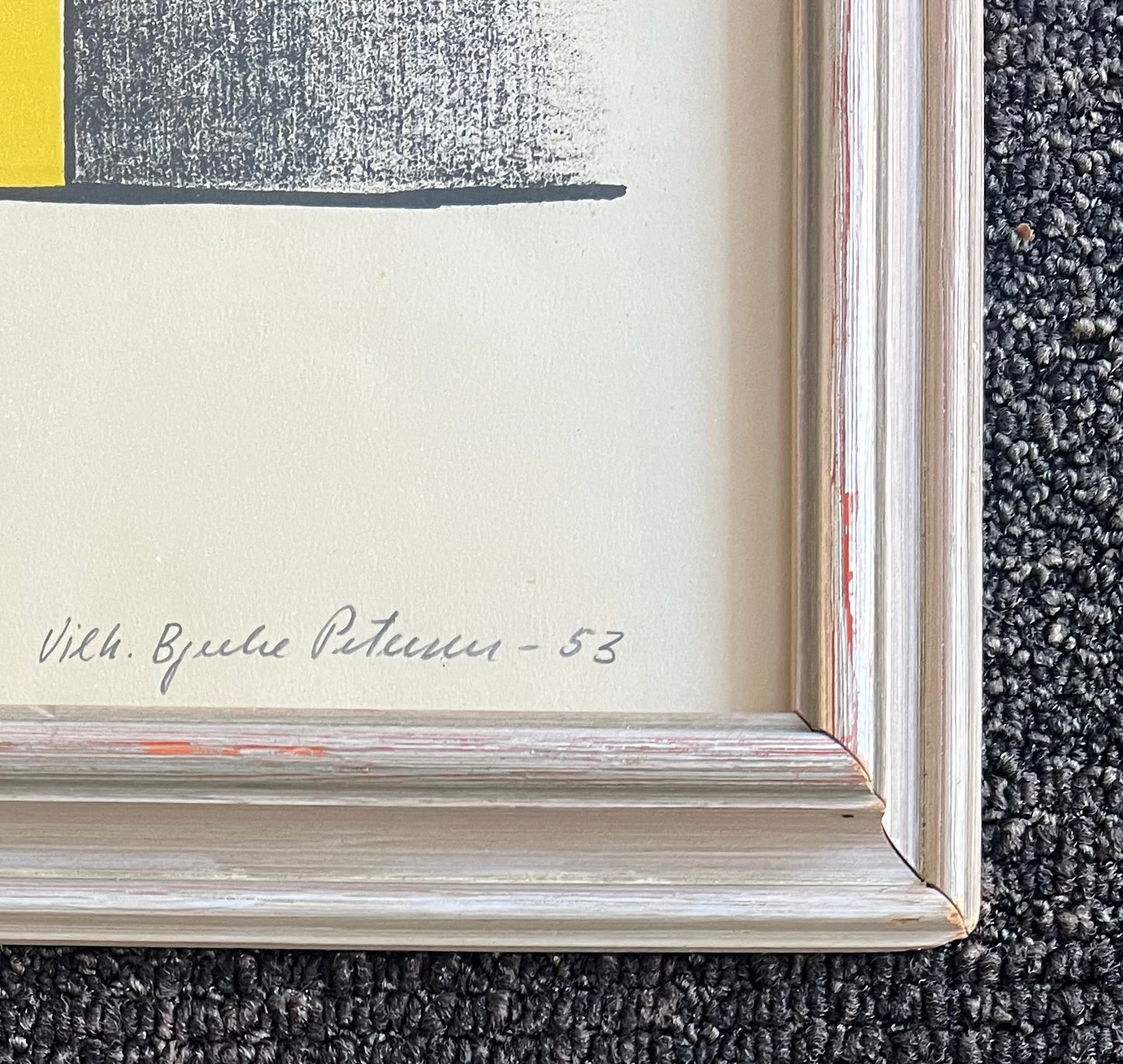 Vilhelm Bjerke-Petersen. Composition, 1953