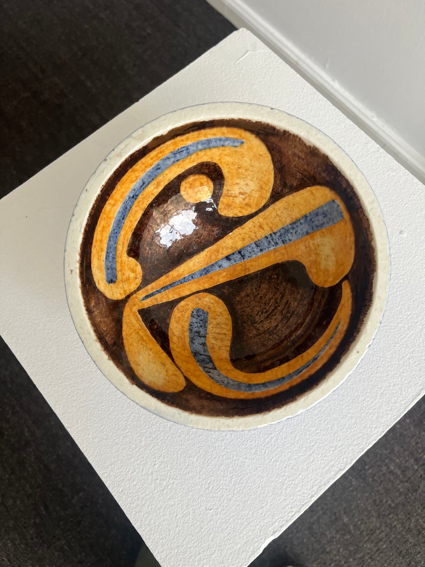 Vilhelm Bjerke Petersen. Unique bowl, 1952