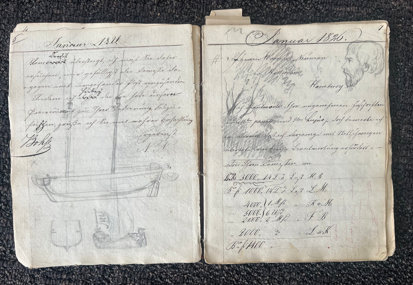 P. C. Skovgaard. Sketchbook, 1830/40’s