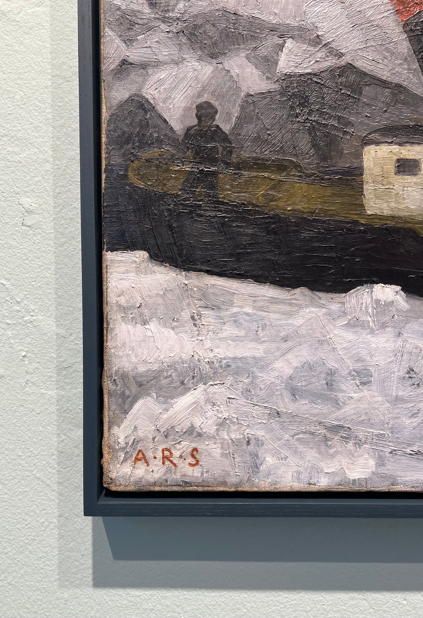 Asta Ring Schultz. “Nyhavn, vinter”, 1921