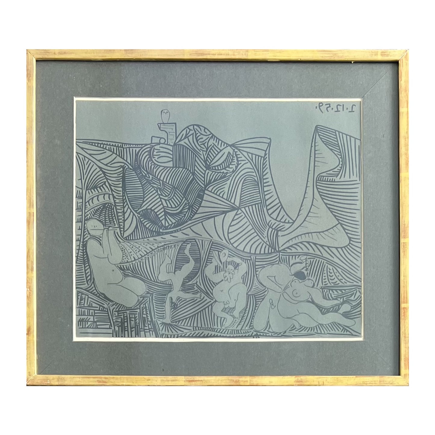 Pablo Picasso, after. “Bacchanale au Hibo”