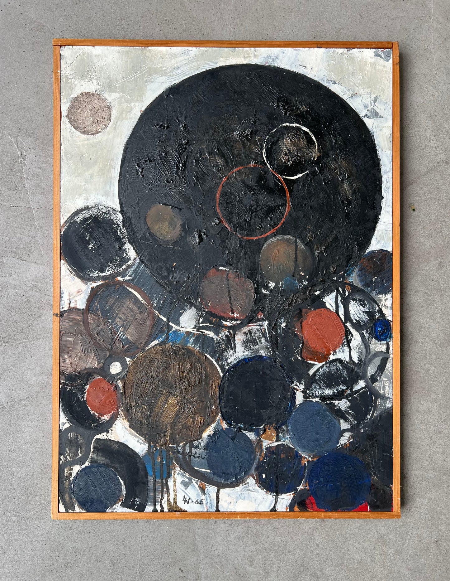 Leif Holmberg. “Enøjet ballonfart”, 1965