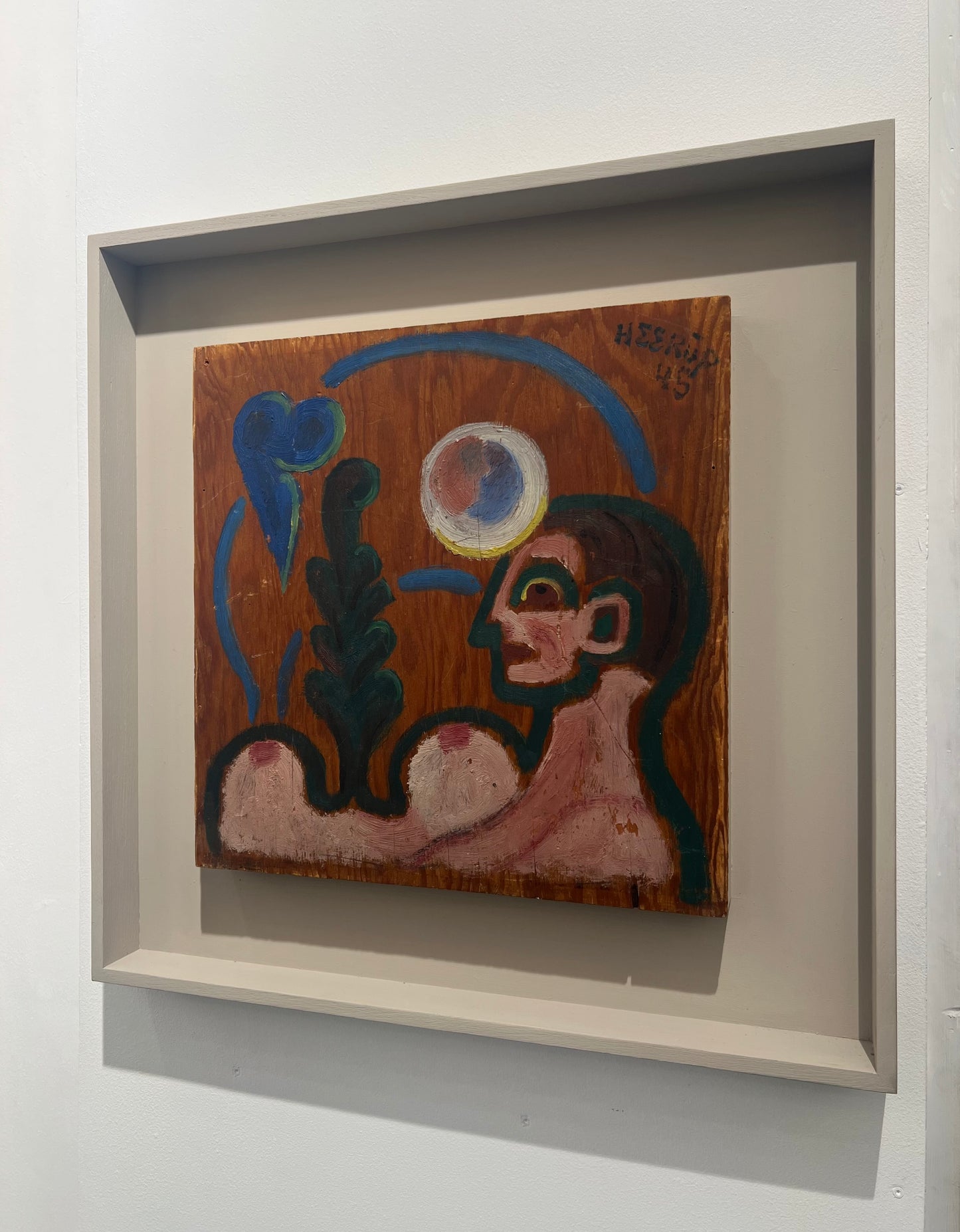 Henry Heerup. Surreel composition, 1945