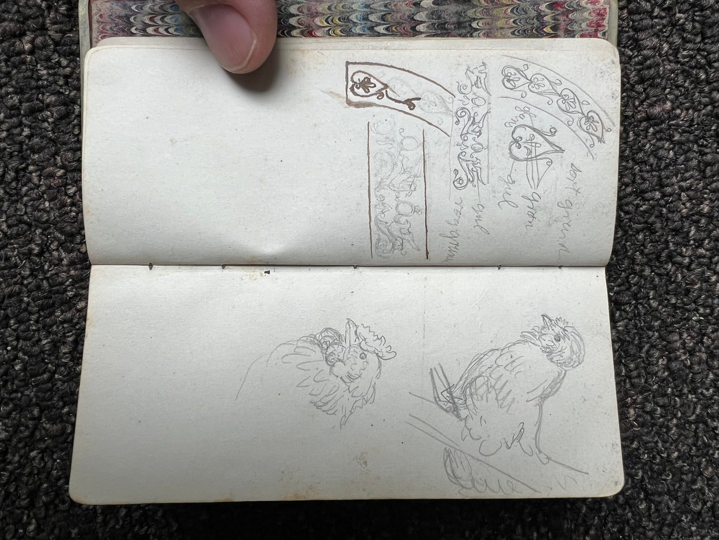 Niels Skovgaard. Sketchbook