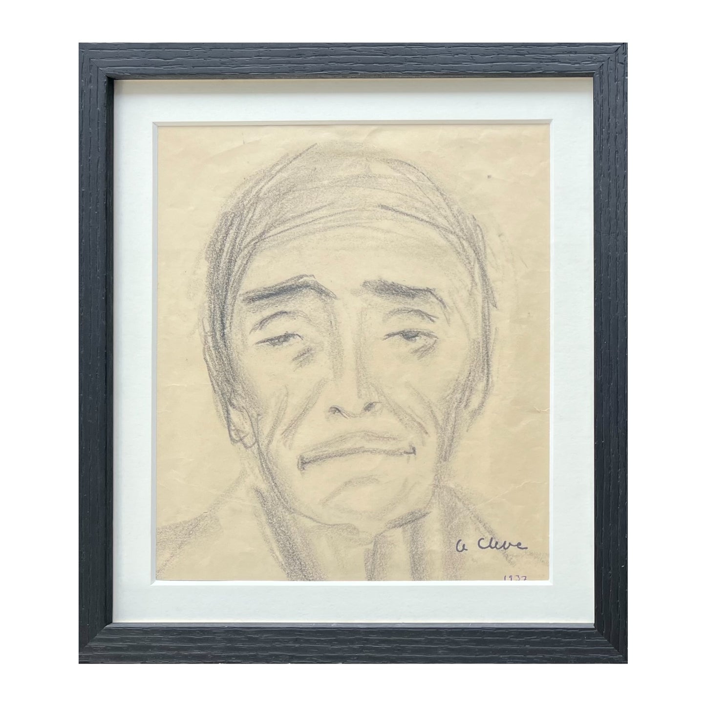 Agnes Cleve. Portrait, 1937