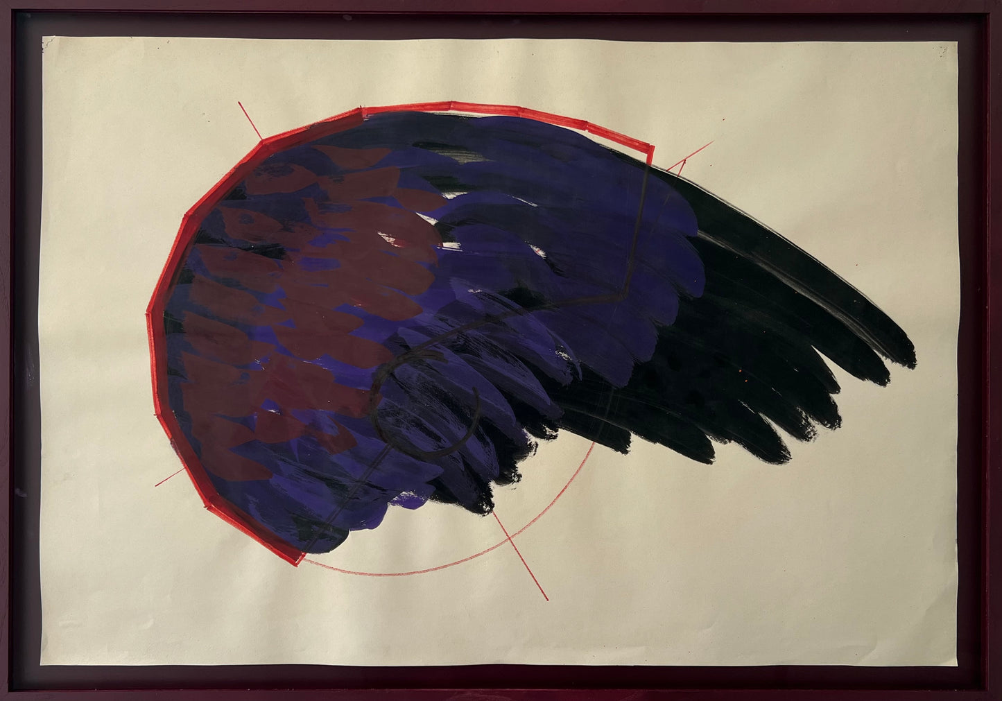 Niels Guttormsen. Sketch for “Vingehuset”