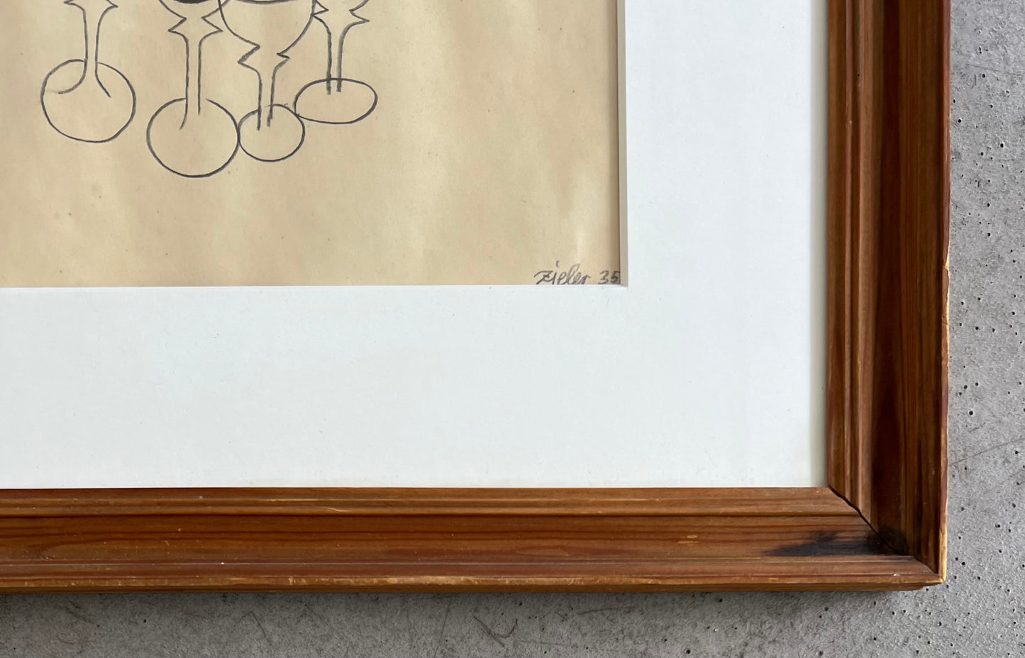 Mogens Zieler. “Tegning til “Syv fantastiske fortællinger”, 1935