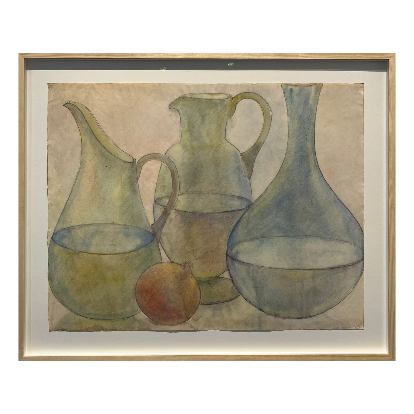 Elsa Nielsen. Stillife, 1956