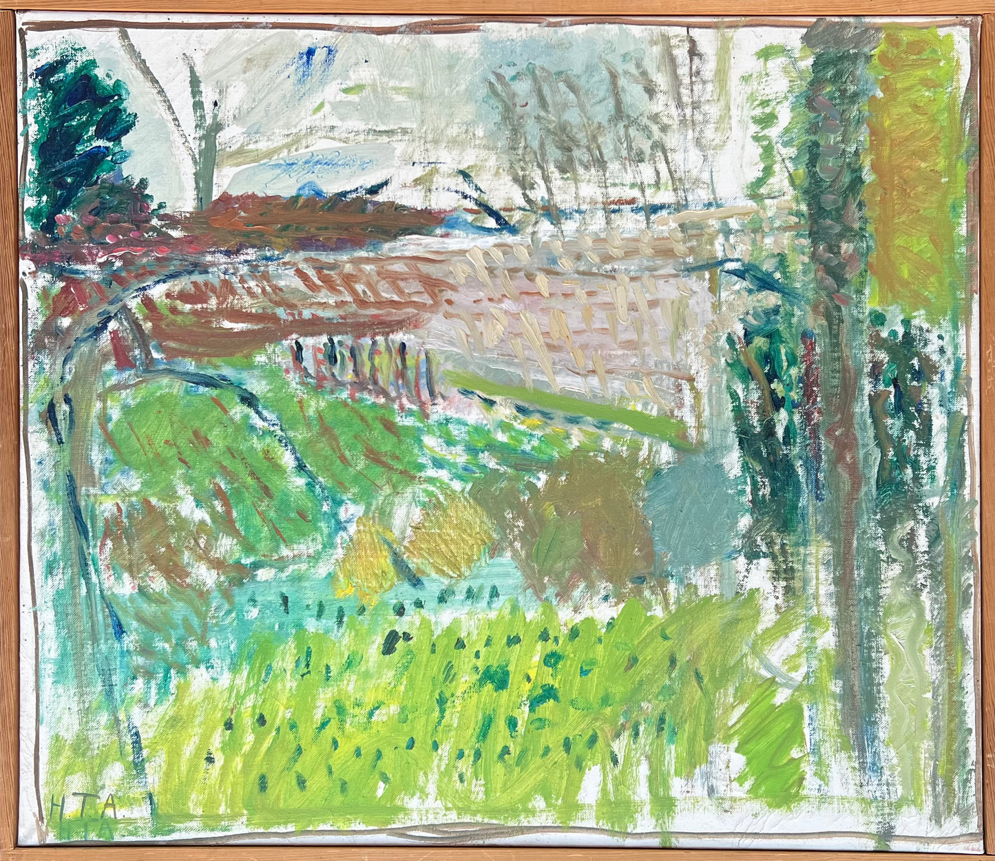 Hanne Torpe Alkærsig. Landscape, 1975
