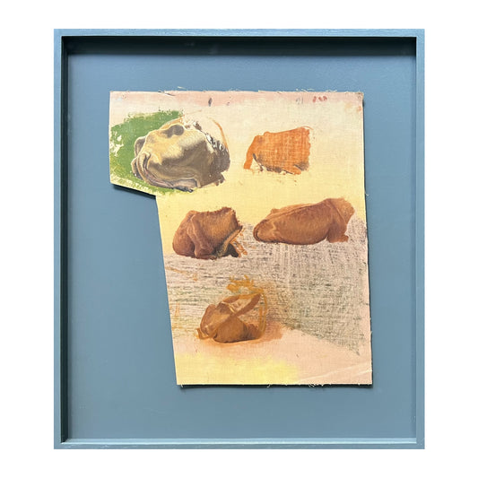 Niels Skovgaard. Study of cows