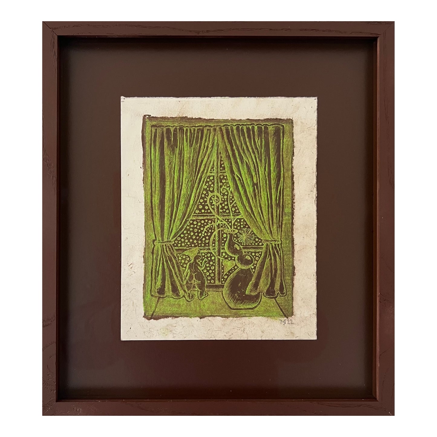 Mette Rasmussen. “Længsel på en vinternat”, 2022