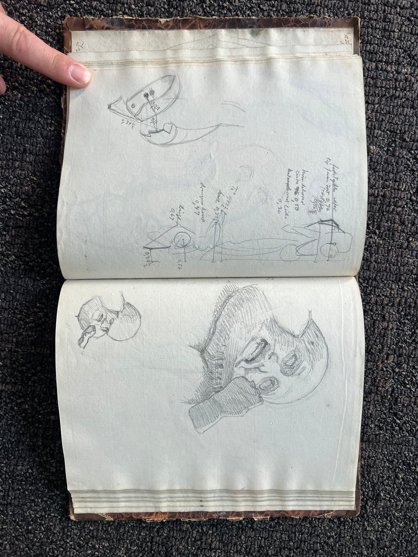 Niels Skovgaard. Sketchbook