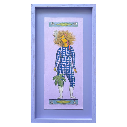 Mette Rasmussen. “Piberygende kvinde II”, 2025