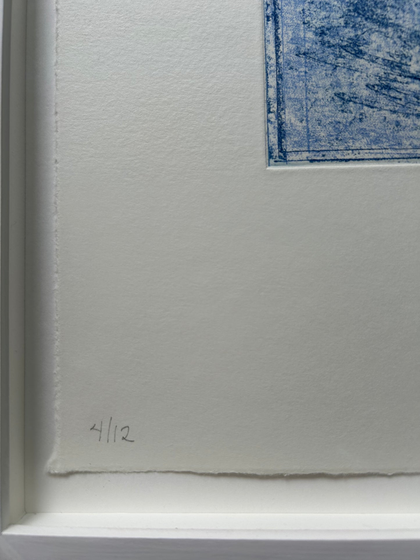 John Zurier. “Summer Book blue softground, 2016