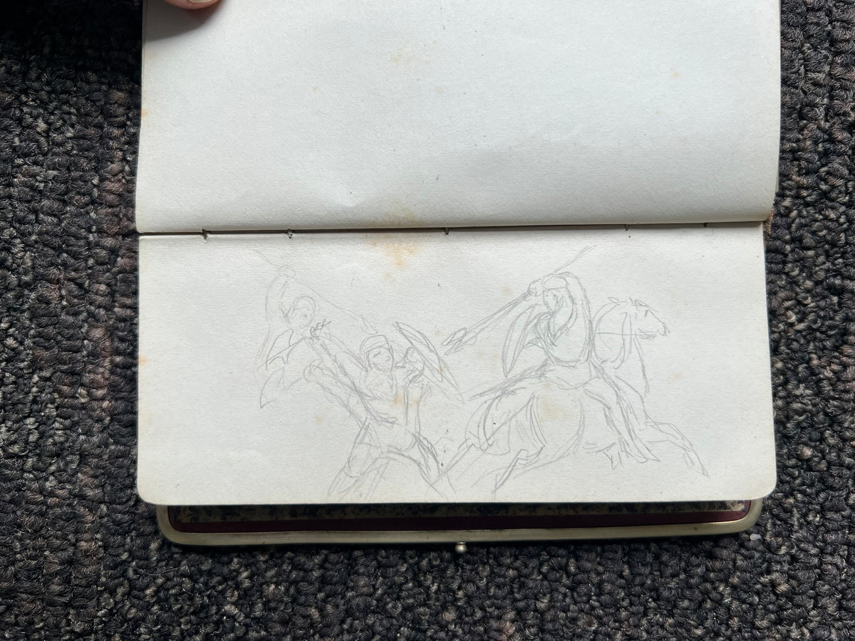 Niels Skovgaard. Sketchbook