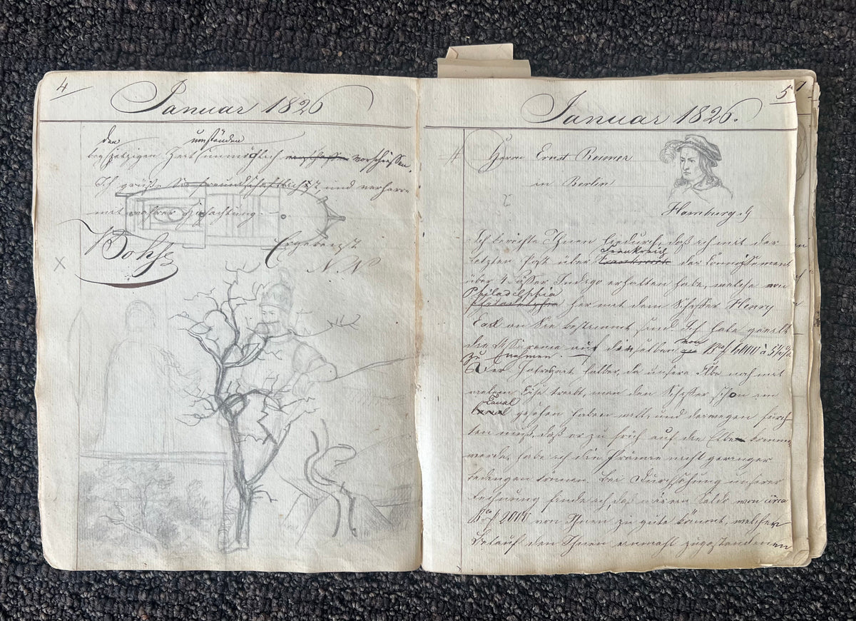 P. C. Skovgaard. Sketchbook, 1830/40’s