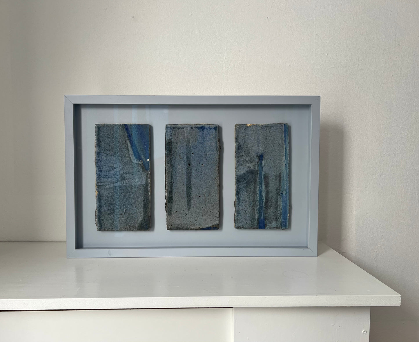 Else Fischer-Hansen. Three stoneware tiles, 1958