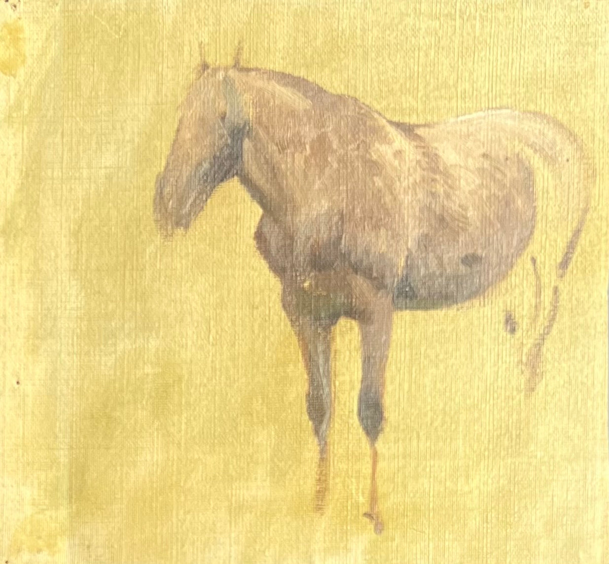 Niels Skovgaard. Study of a horse