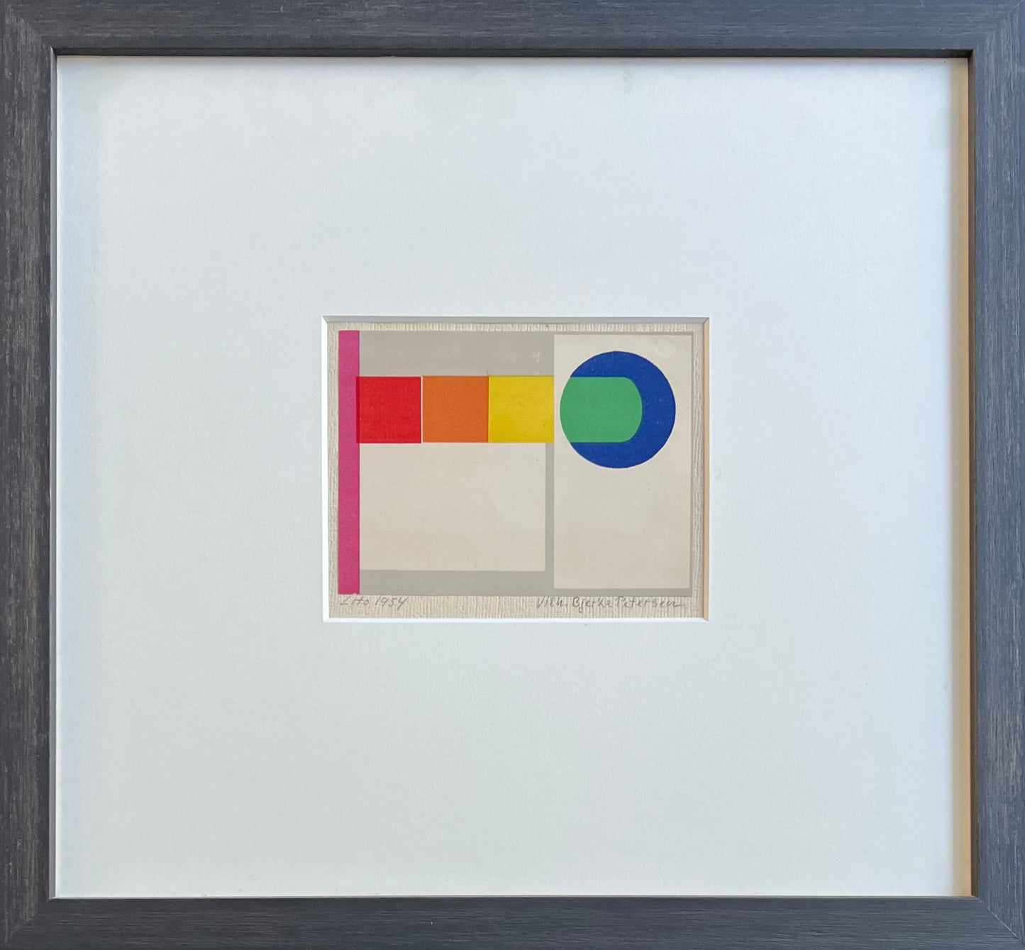 Vilhelm Bjerke-Petersen. Composition, 1954