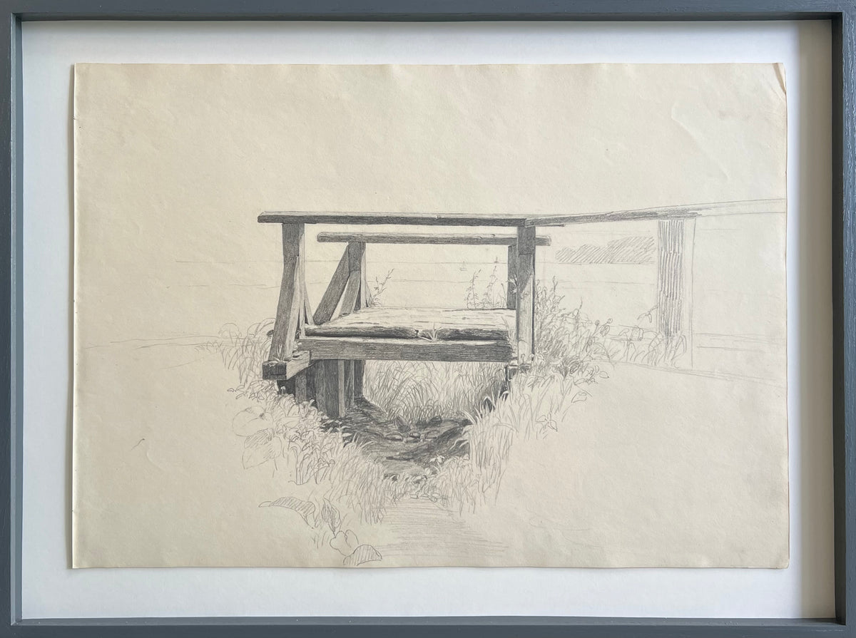 Georgia Skovgaard. Study of a bridge