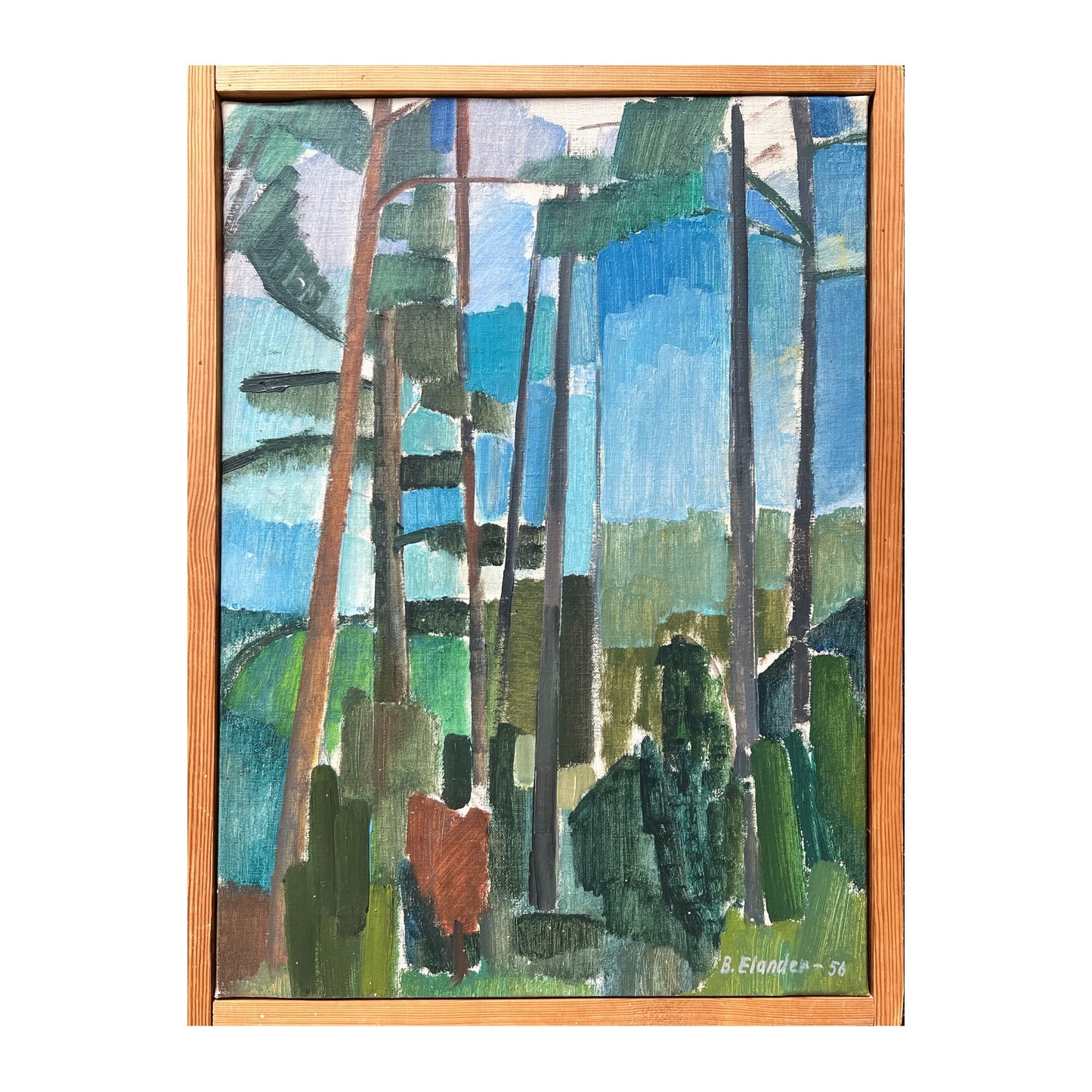 Brita Lönnberg-Elander. “Furustammar”, 1956