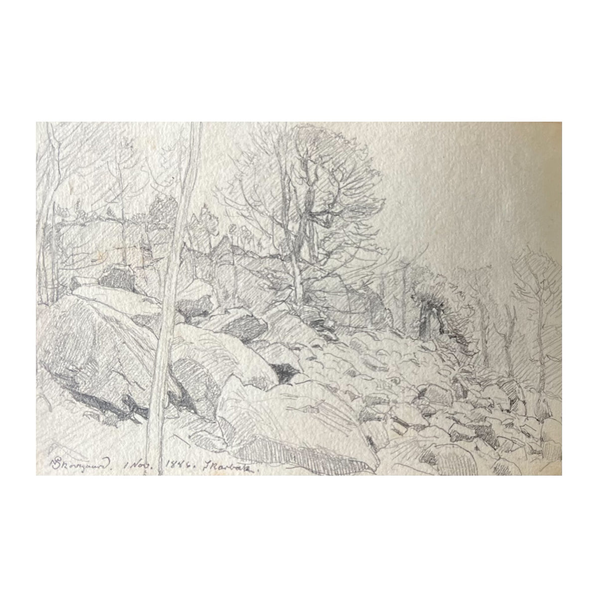 Niels Skovgaard. Sketchbook