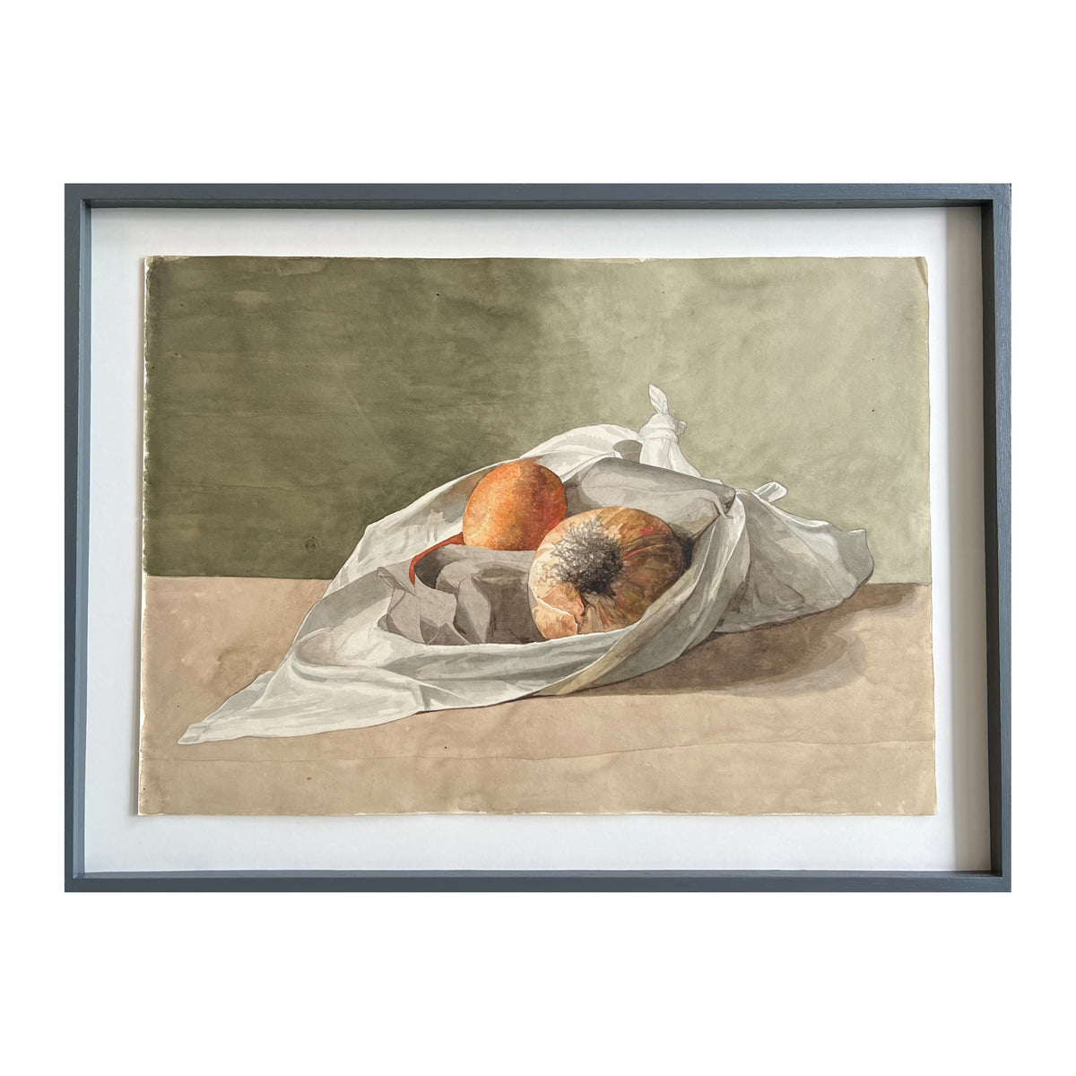 Georgia Skovgaard. Stillife with onion and egg