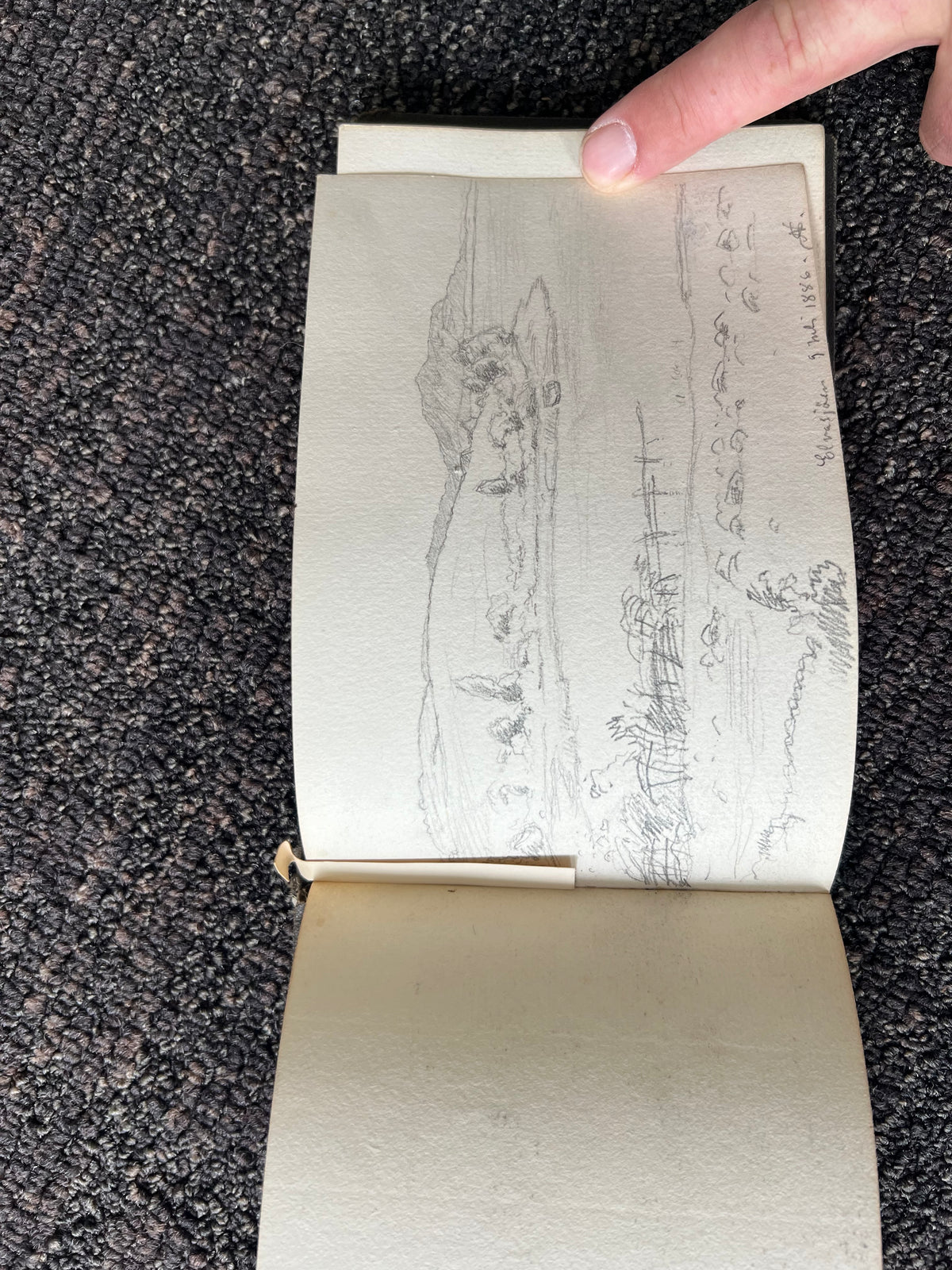 Niels Skovgaard. Sketchbook
