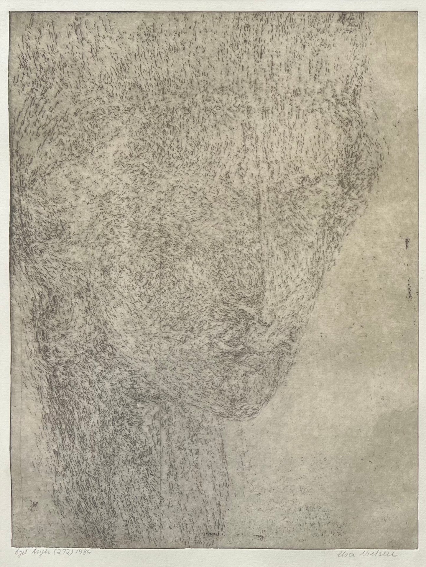 Elsa Nielsen. Portrait, 1986