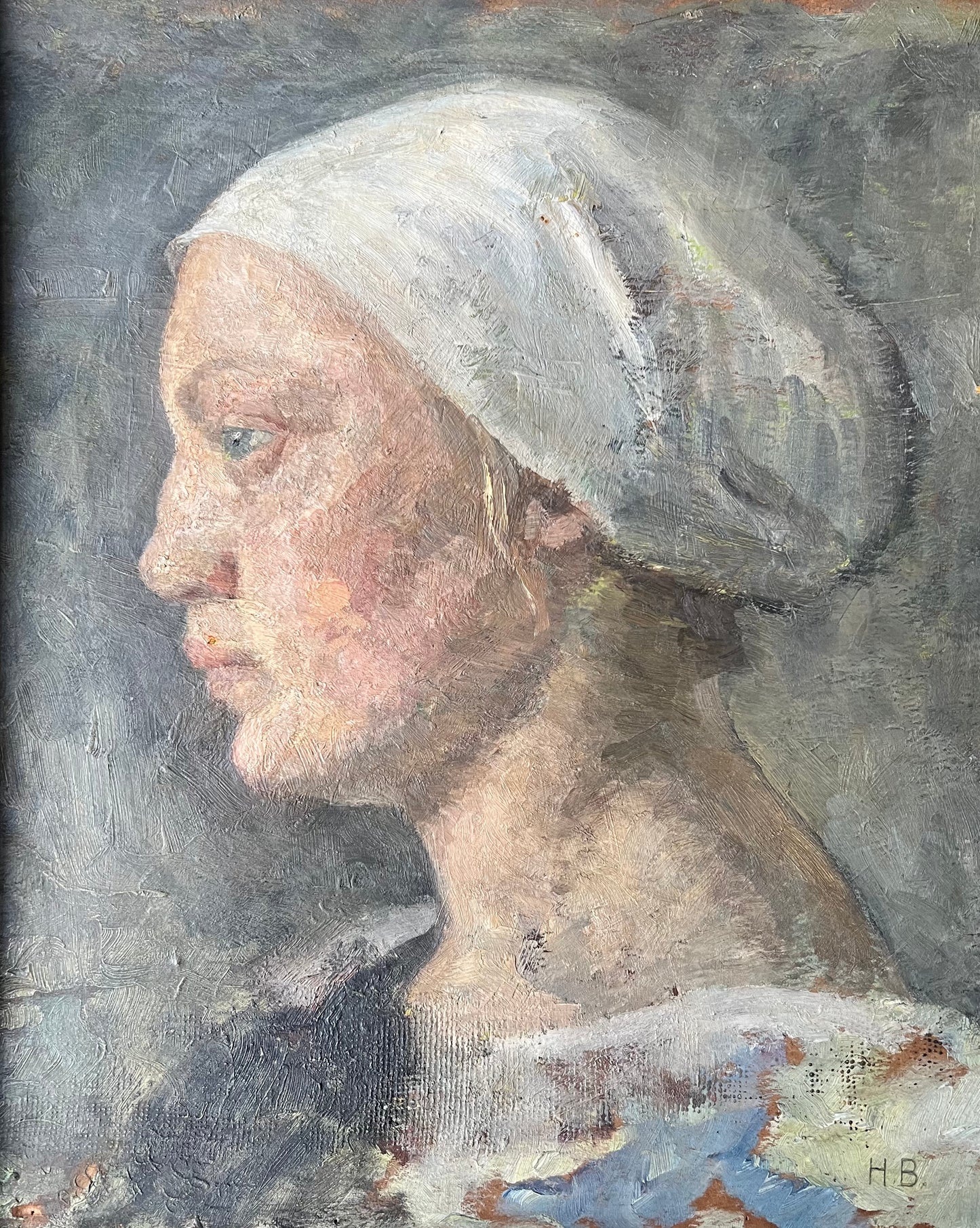 Hedvig Brandt. “Studiehoved”, 1928